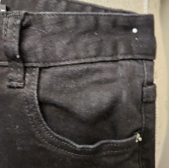 Black straight leg highwaist jeans - Picture 4 of 7